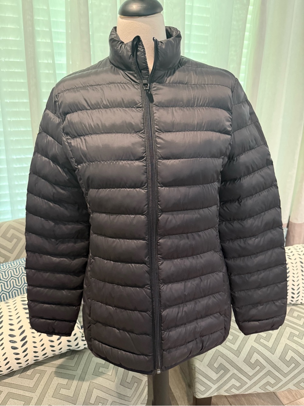 Callaway Women's Black Quilted Packable Puffer Jacket